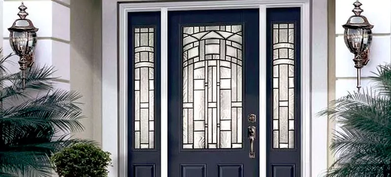 Stained Glass Door Panels in New Smyrna Beach, FL