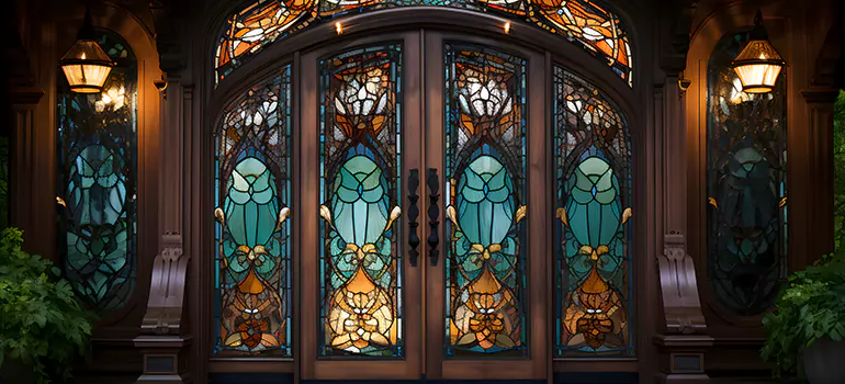 Wrought Iron Storm Door in New Smyrna Beach, FL