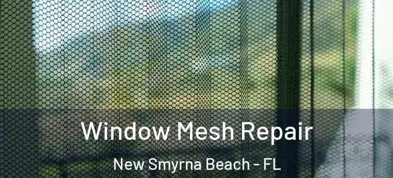  Window Mesh Repair New Smyrna Beach - FL